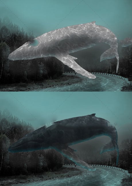 ایجاد منظره زیبا در زیر آب با استفاده از فتوشاپ ایجاد منظره زیبا در زیر آب با استفاده از فتوشاپ