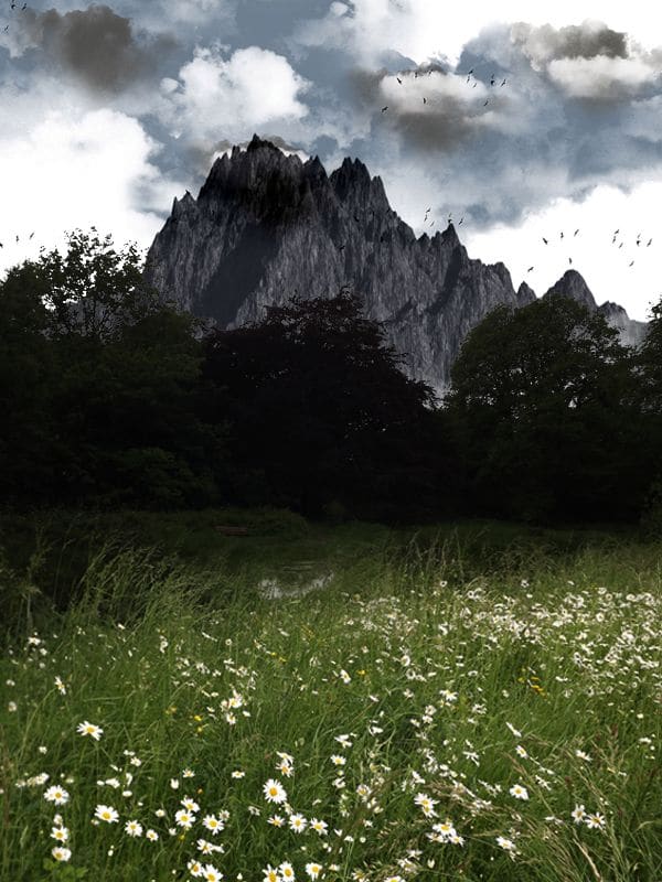 ایجاد یک منظره زیبا در فتوشاپ ایجاد یک منظره زیبا در فتوشاپ