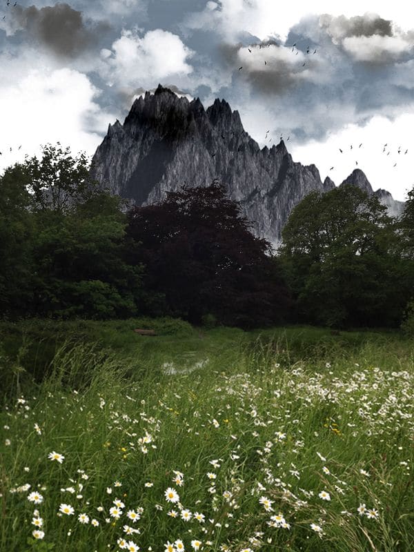 ایجاد یک منظره زیبا در فتوشاپ ایجاد یک منظره زیبا در فتوشاپ