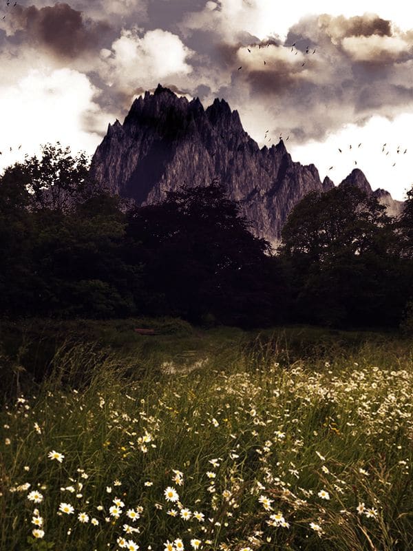 ایجاد یک منظره زیبا در فتوشاپ ایجاد یک منظره زیبا در فتوشاپ