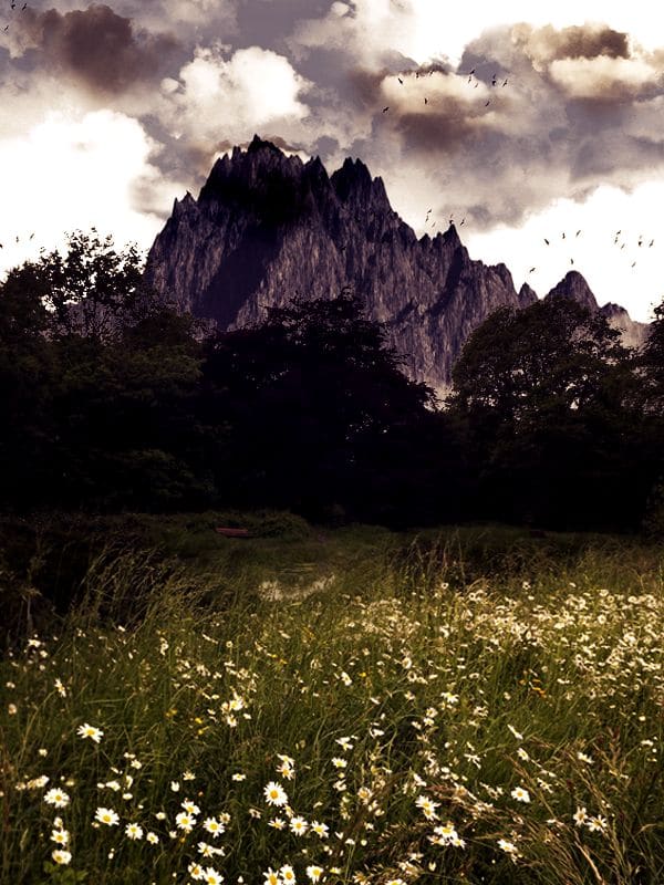 ایجاد یک منظره زیبا در فتوشاپ ایجاد یک منظره زیبا در فتوشاپ