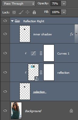 اضافه کردن انعکاس روی عینک در فتوشاپ