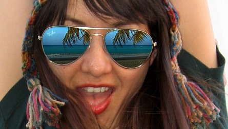 اضافه کردن انعکاس روی عینک در فتوشاپ