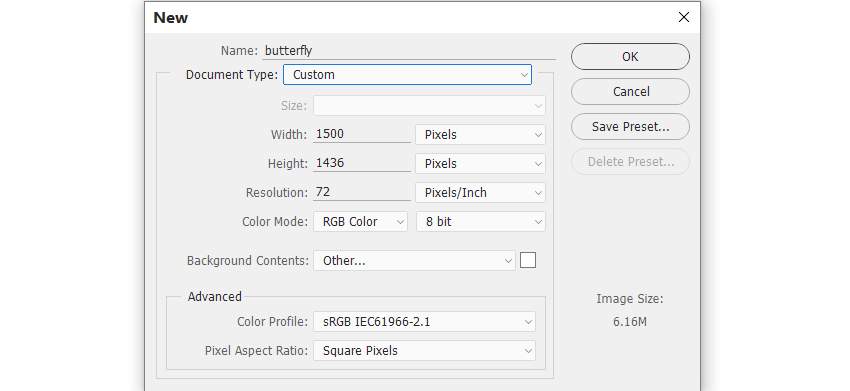 آموزش ساخت عکسی از یک پروانه جادویی در فتوشاپ پروانه جادویی