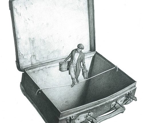 5-man-on-a-luggage-painting