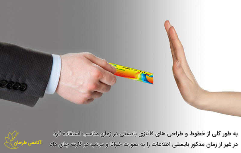 ارائه کارت ویزیت