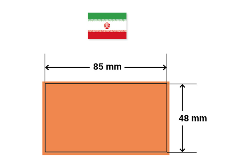 سایز کارت ویزیت