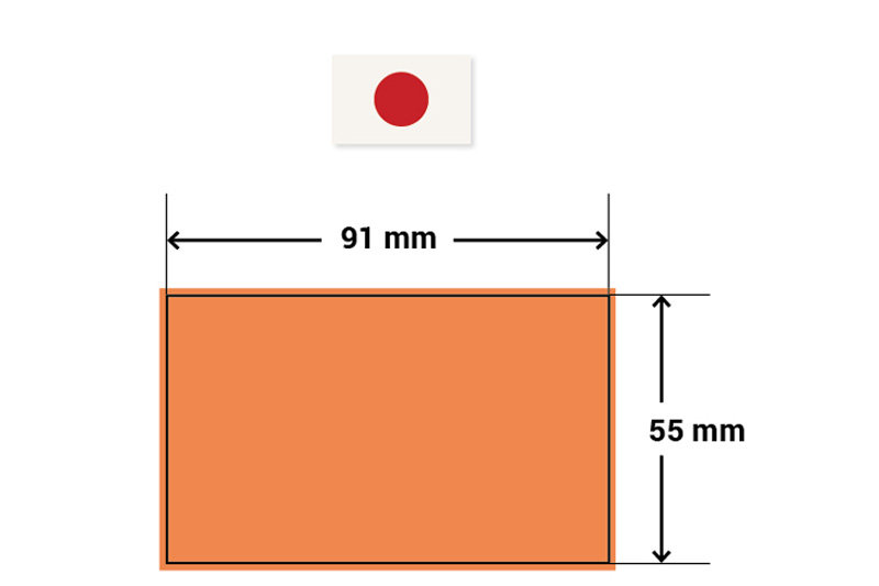 سایز کارت ویزیت