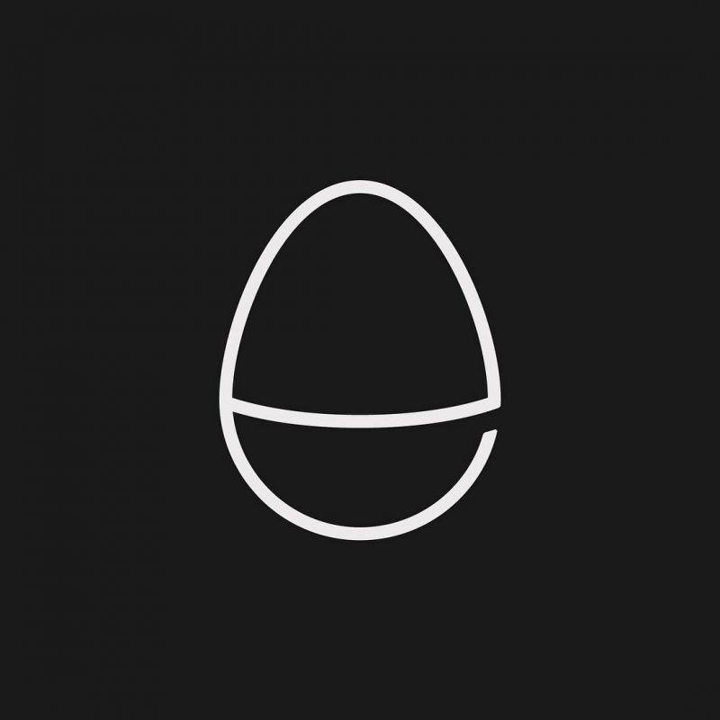 لوگو خلاقانه تخم مرغ
