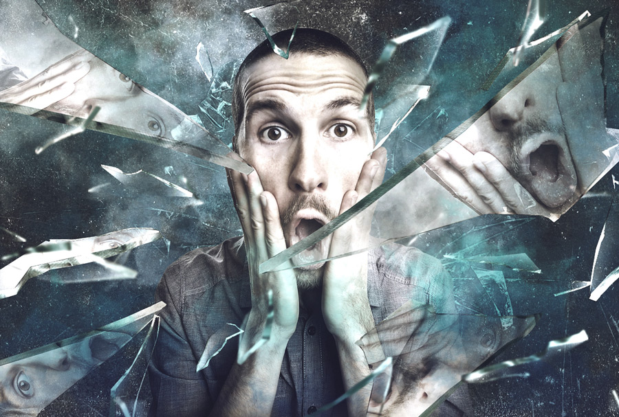 آموزش ایجاد تصاویر هیجان انگیز با افکت شیشه شکسته در فتوشاپ افکت شیشه شکسته فتوشاپ