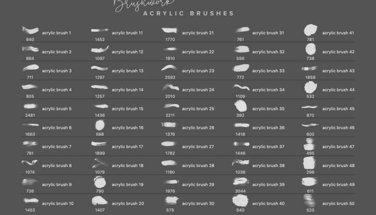 براش آبرنگی