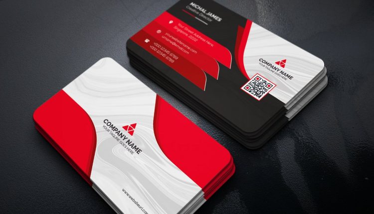 کارت ویزیت لایه باز