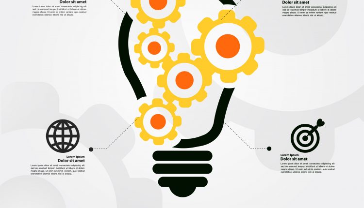 وکتور ایده های تجاری