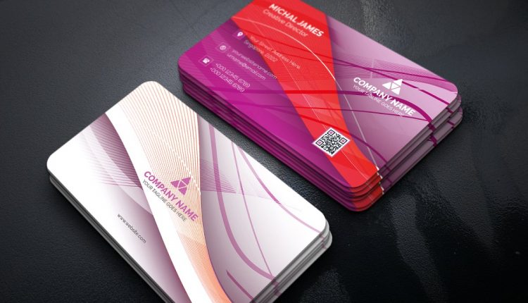 کارت ویزیت لایه باز