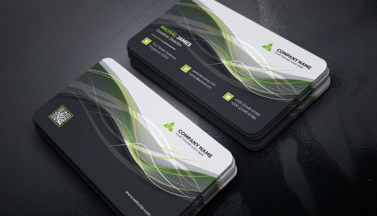 کارت ویزیت لایه باز