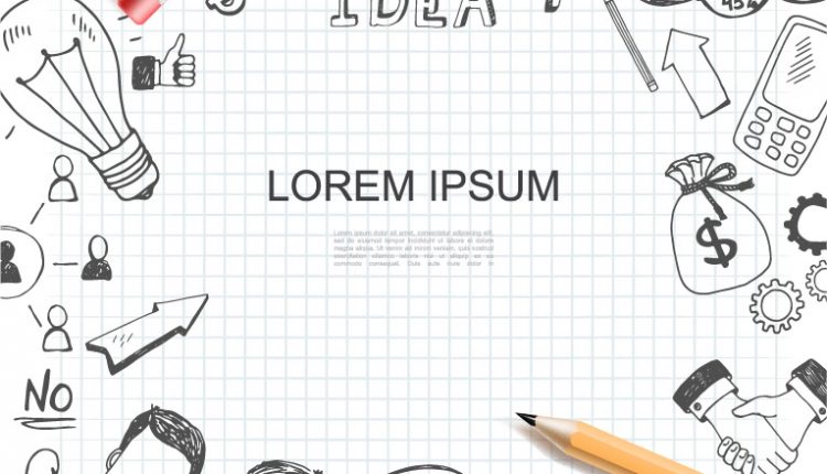 وکتور ایده های تجاری