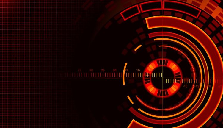 وکتور انـتزاعی قـرمز و مـشکی