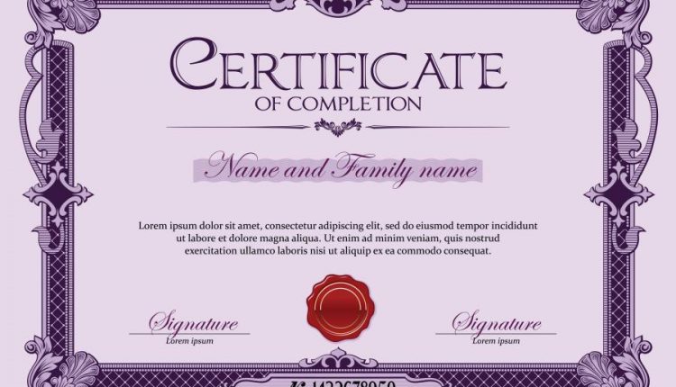 وکتور گواهینامه