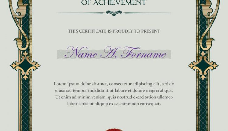 وکتور گواهینامه