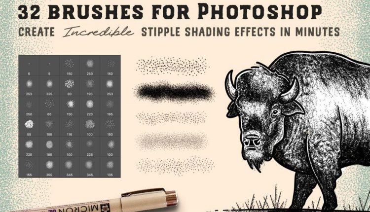 براش نقطه گذاری