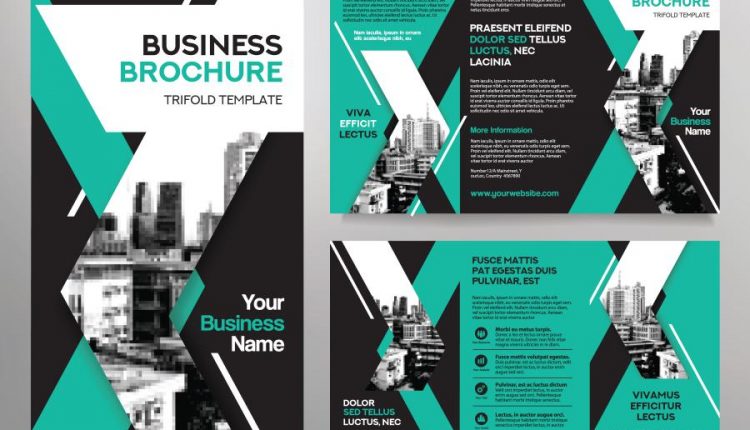 فایل لایه باز بروشور