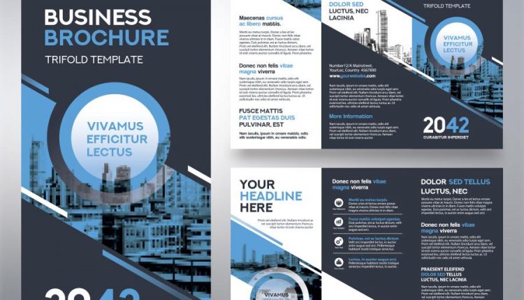 فایل لایه باز بروشور