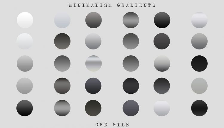 گرادینت سیاه و سفید