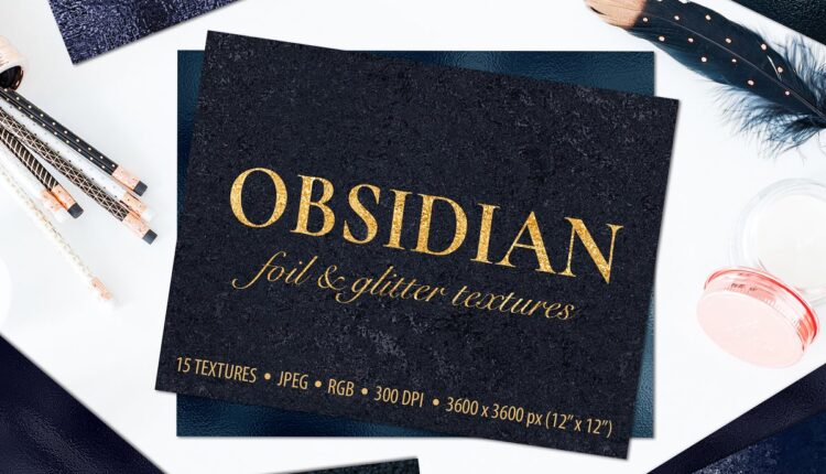 15 تصویر ورق فلزی تاریک   Dark Metallic Textures Digital Papers