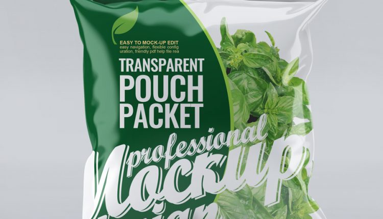 موکاپ کیسه پلاستیکی