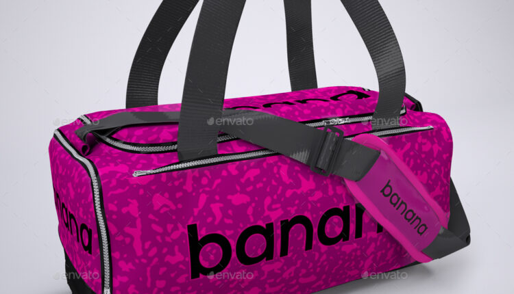 موکاپ کیف و ساک ورزشی