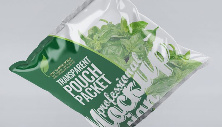 موکاپ کیسه پلاستیکی