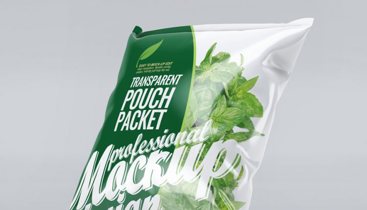 موکاپ کیسه پلاستیکی