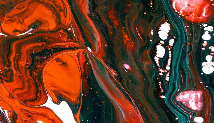 پس زمینه بافت نقاشی انتزاعی