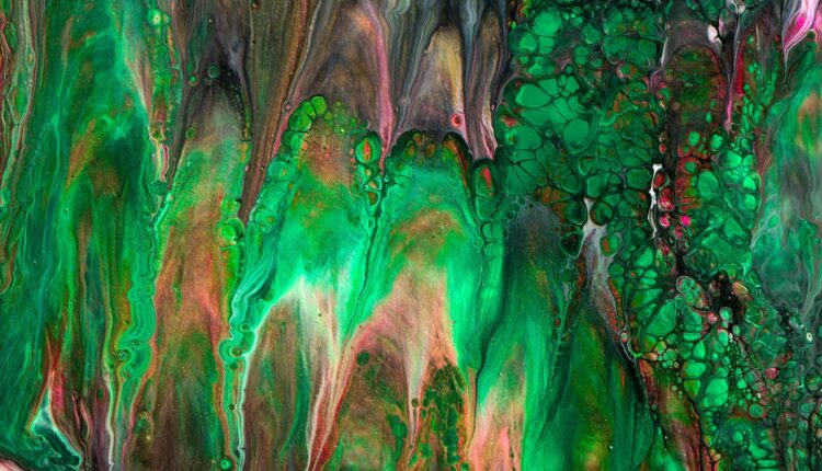 پس زمینه بافت نقاشی انتزاعی