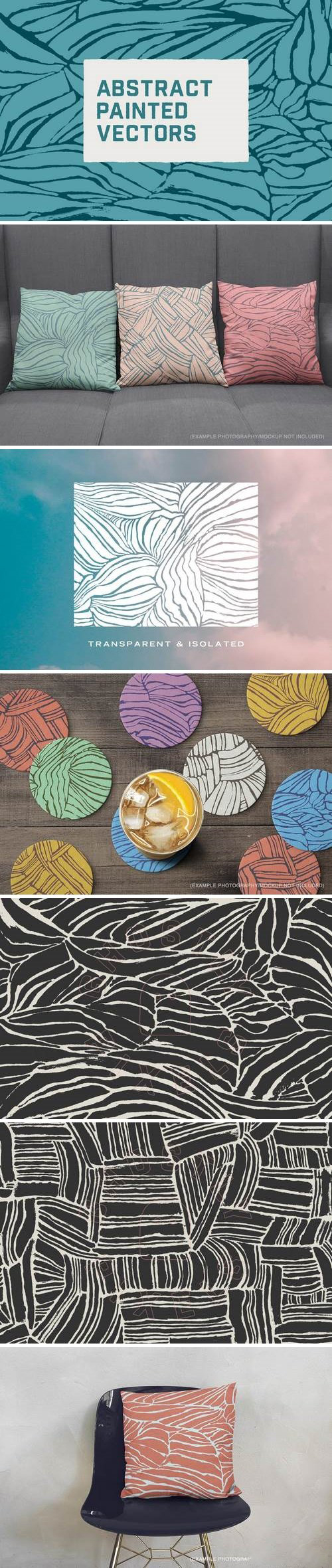 تصاویر وکتور نقاشی انتزاعی