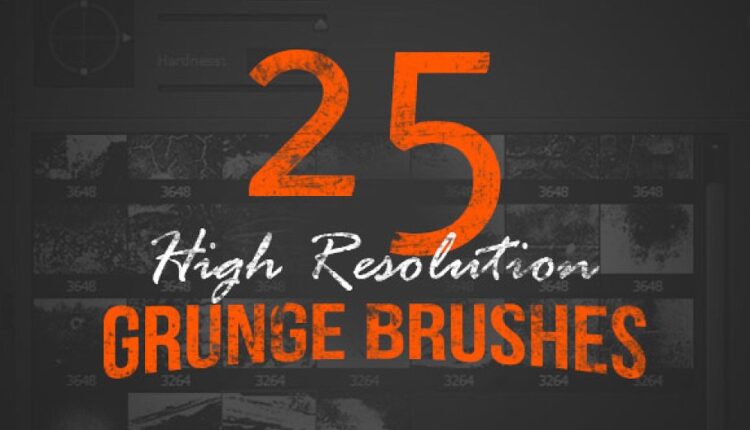 25 براش طرح خشن