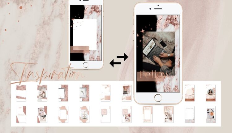 تصاویر PNG استوری و پست اینستاگرام