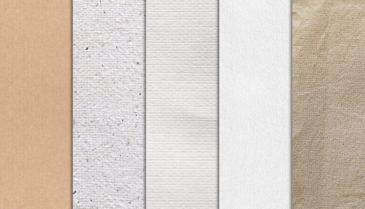 کاغذهای بافت طبیعی