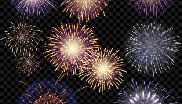 وکتورهای جذاب و مختلف آتش بازی