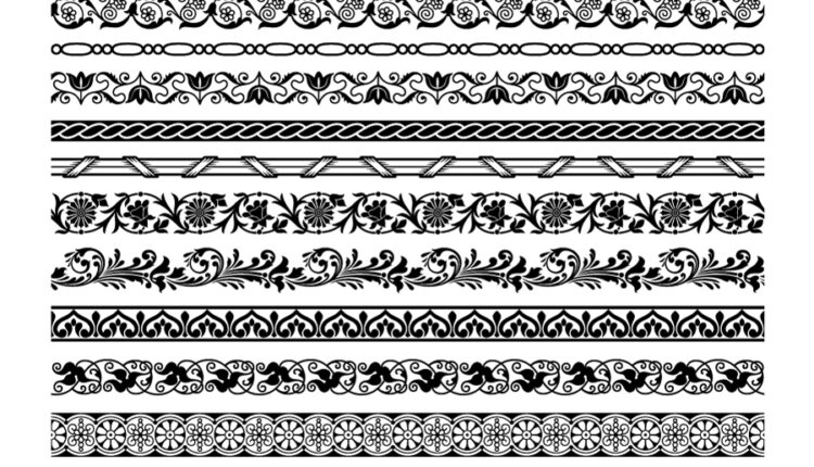 وکتور اسلیمی برای قاب