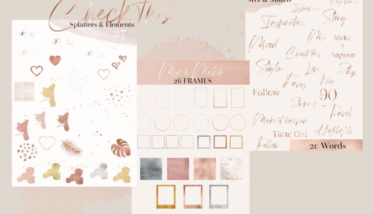 تصاویر PNG استوری و پست اینستاگرام