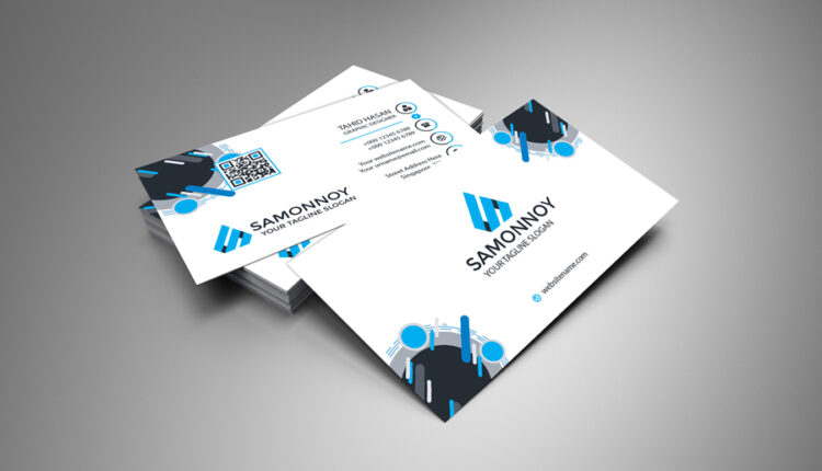 کارت ویزیت شرکتی لایه باز