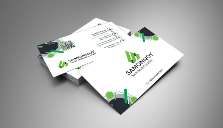 کارت ویزیت شرکتی لایه باز