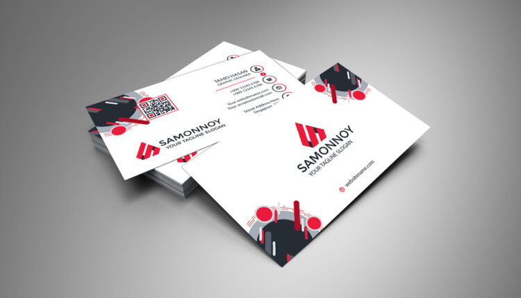 کارت ویزیت شرکتی لایه باز