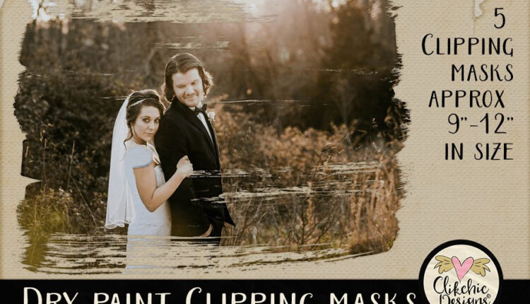 تصاویر PNG ماسک رنگ خشک