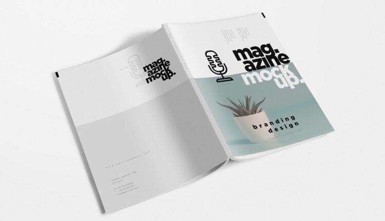 موکاپ زیبای مجله