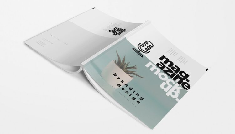 موکاپ زیبای مجله