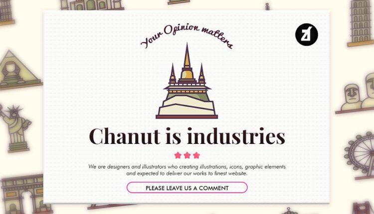 25 آیکن خطی نقاط مهم جهان