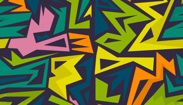 پترن های جذاب گرافیتی ماز