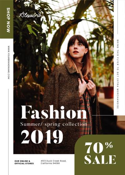 قالب ساده و مینیمال تراکت فشن